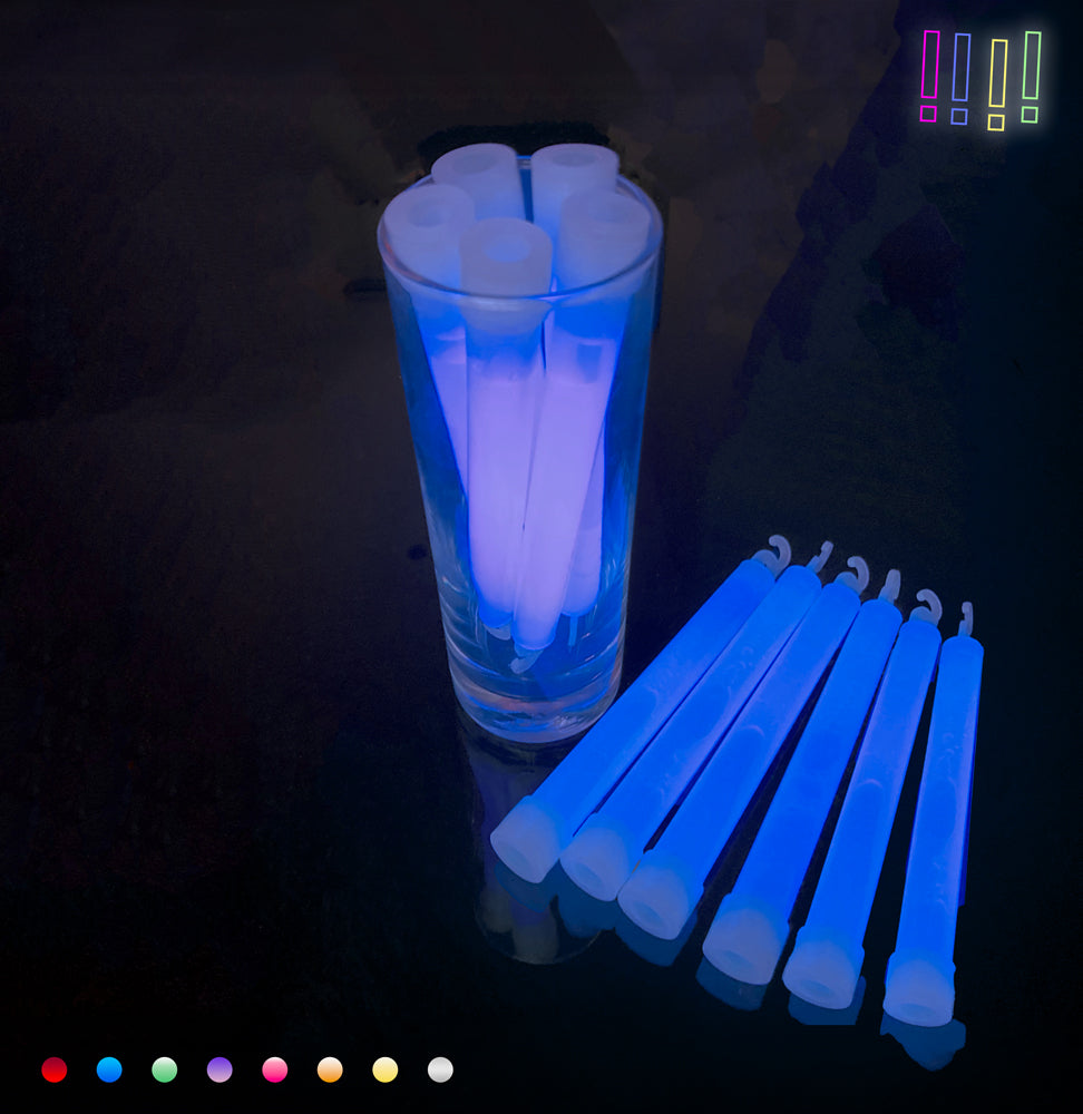 ケミカルライト サイリウムライト【選べる9色】使い捨てペンライト 12本/24本/ FamuLia lightsticks 大量/安い/一般用・業務用/ 結婚式 長時間発光タイプ
