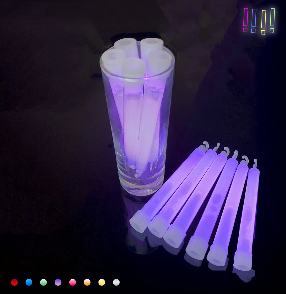 ケミカルライト サイリウムライト【選べる9色】使い捨てペンライト 12本/24本/ FamuLia lightsticks 大量/安い/一般用・業務用/ 結婚式 長時間発光タイプ