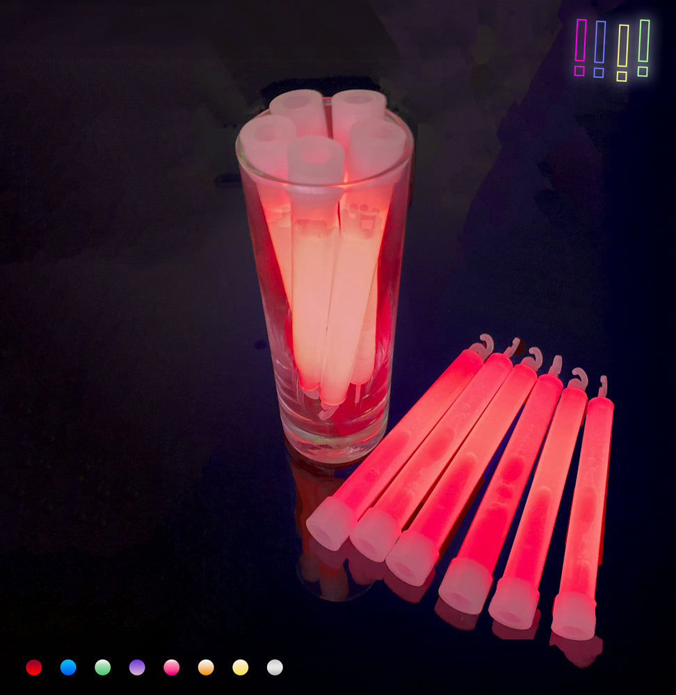 ケミカルライト サイリウムライト【選べる9色】使い捨てペンライト 12本/24本/ FamuLia lightsticks 大量/安い/一般用・業務用/ 結婚式 長時間発光タイプ