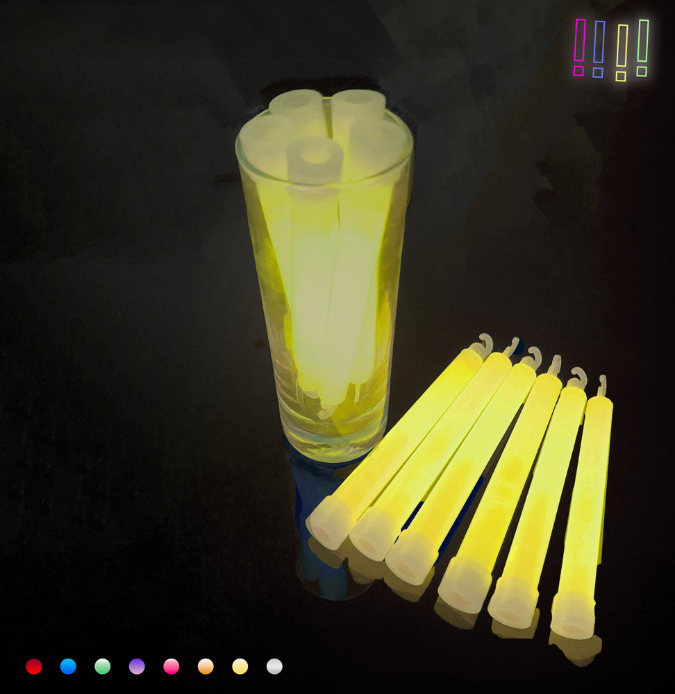 ケミカルライト サイリウムライト【選べる9色】使い捨てペンライト 12本/24本/ FamuLia lightsticks 大量/安い/一般用・業務用/ 結婚式 長時間発光タイプ