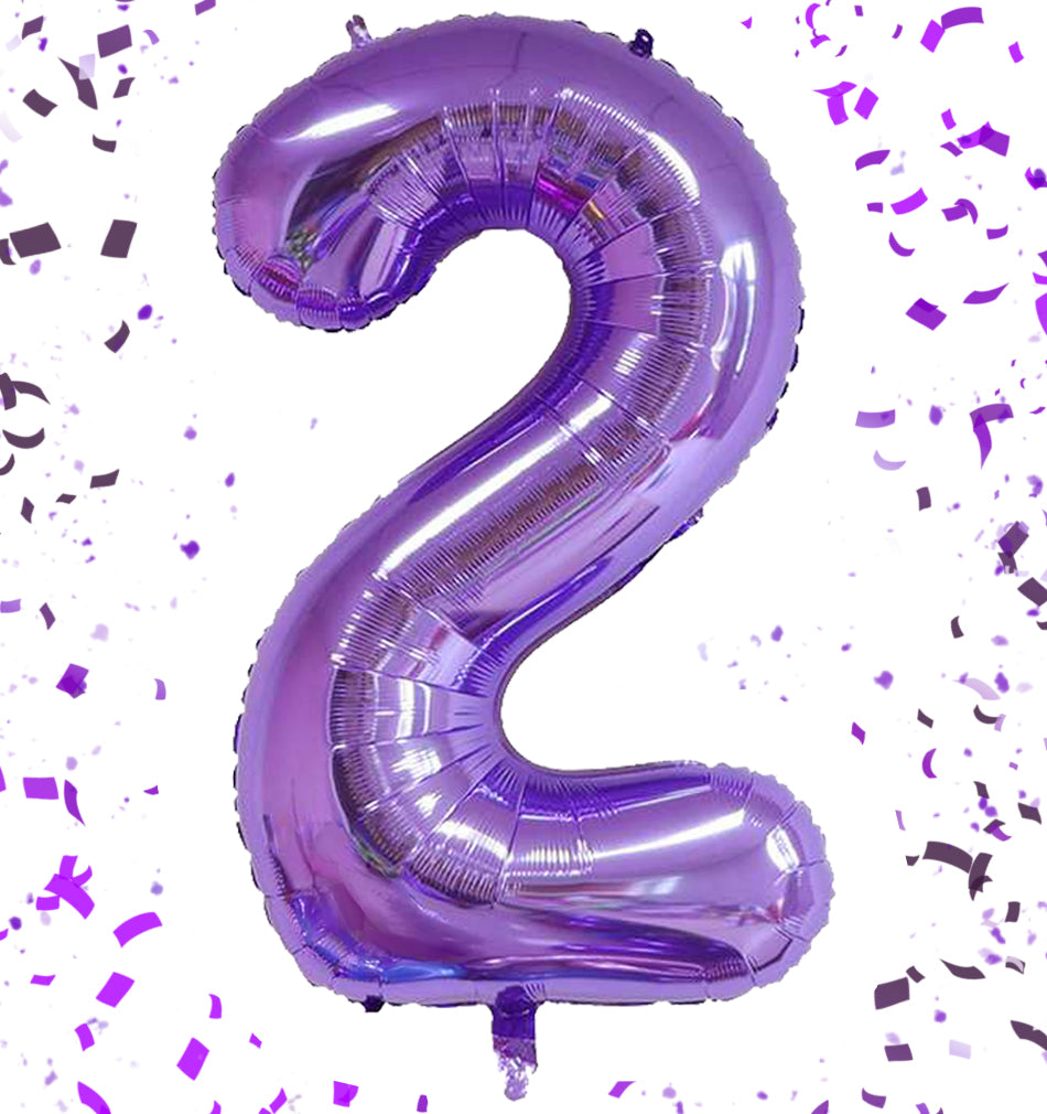 数字風船 ナンバーバルーン 大きいサイズ(90cm) 0~9 誕生日(白・赤・黒・アプリコット くすみカラーetc)