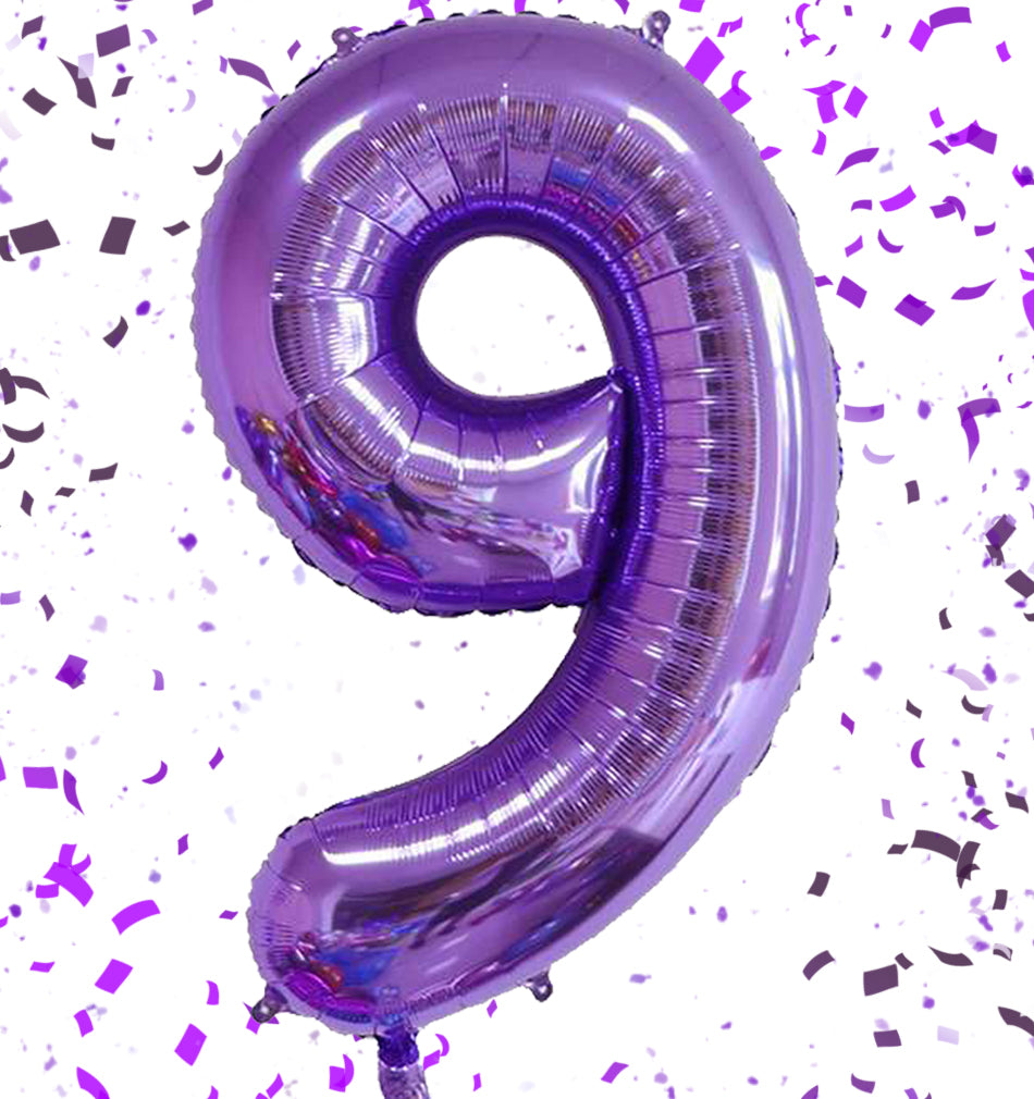 数字風船 ナンバーバルーン 大きいサイズ(90cm) 0~9 誕生日(白・赤・黒・アプリコット くすみカラーetc)