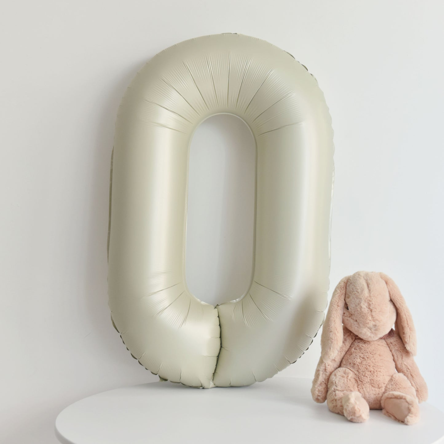 数字風船 ナンバーバルーン 大きいサイズ(90cm) 0~9 誕生日(白・赤・黒・アプリコット くすみカラーetc)