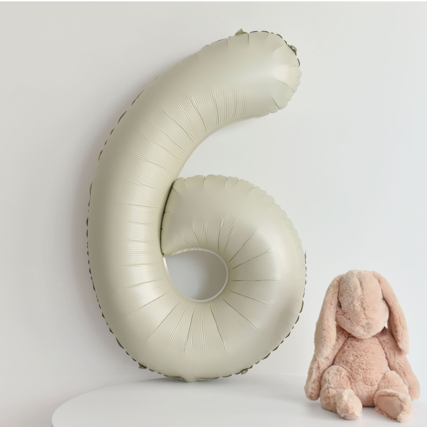 数字風船 ナンバーバルーン 大きいサイズ(90cm) 0~9 誕生日(白・赤・黒・アプリコット くすみカラーetc)