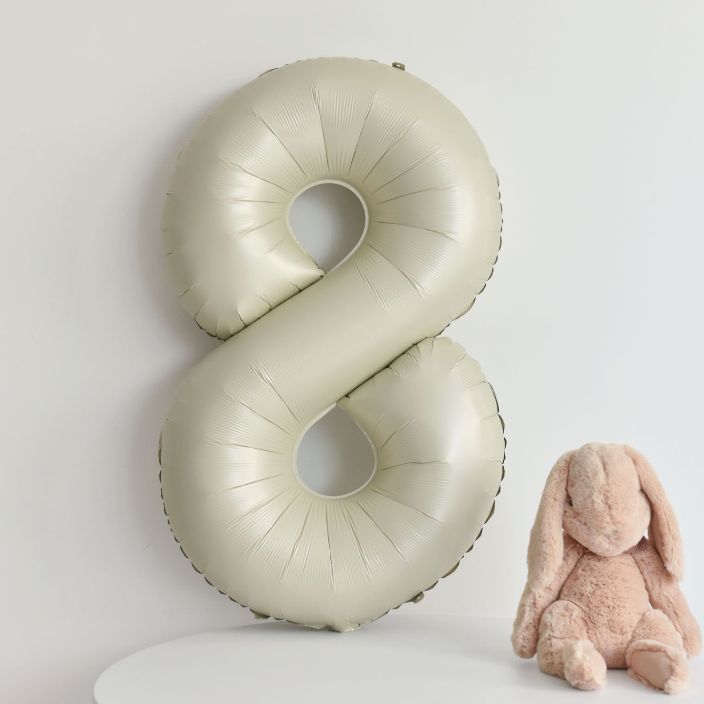 数字風船 ナンバーバルーン 大きいサイズ(90cm) 0~9 誕生日(白・赤・黒・アプリコット くすみカラーetc)