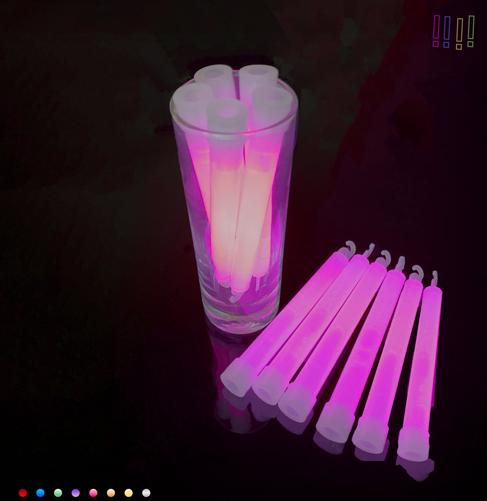 ケミカルライト サイリウムライト【選べる9色】使い捨てペンライト 12本/24本/ FamuLia lightsticks 大量/安い/一般用・業務用/ 結婚式 長時間発光タイプ
